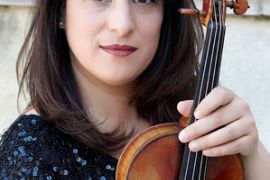 Eliza Schmidt und Violine